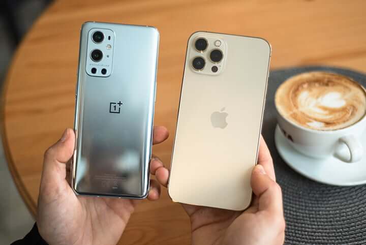 OnePlus 9 Pro, iPhone 12 Pro Max