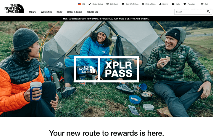 ザ・ノース・フェイス XPRL Pass