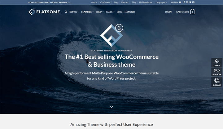 WordPressテーマ Flatsome