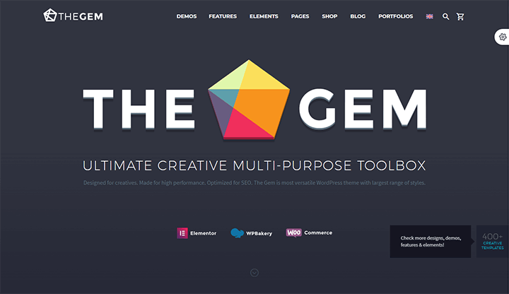 WordPressテーマ TheGem